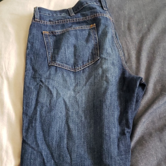 T H Dark Men’s Blue Jeans - Picture 2 of 2